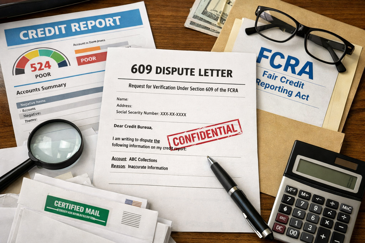Object 609 The 609 Dispute Letter: Separating Fact from Fiction | DisputeAI